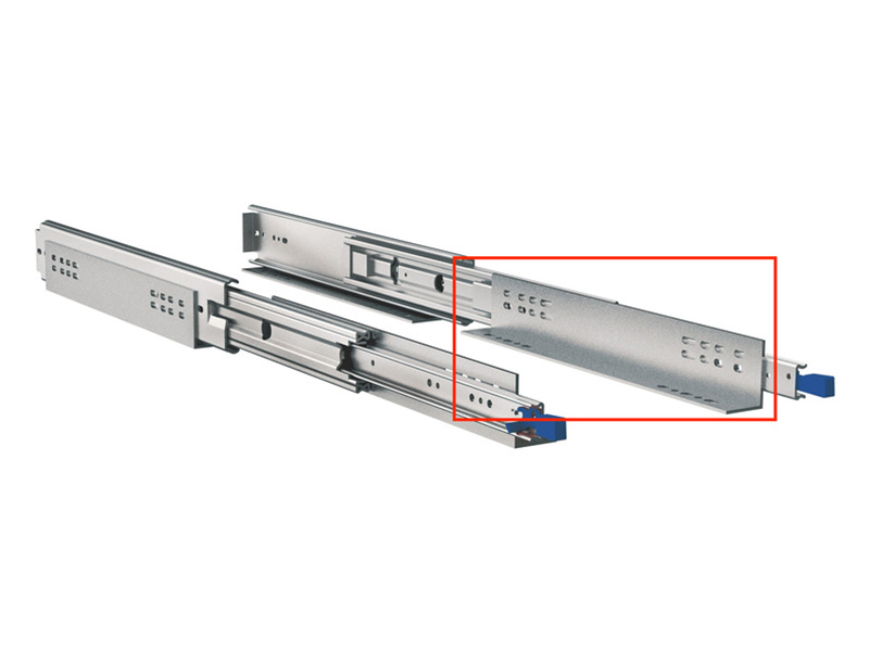 Guía extensible bloqueable de 711 mm