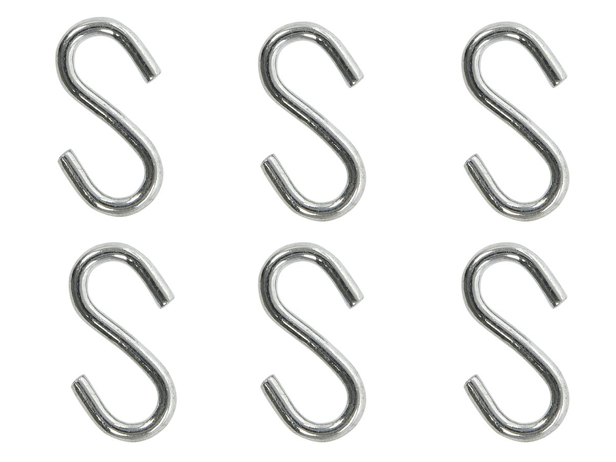 ProPlus ganchos forma de S de 2.9 x 1.3 cm