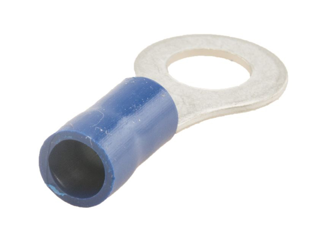 Set de 10 terminales de anillo azules – 5,3 MM