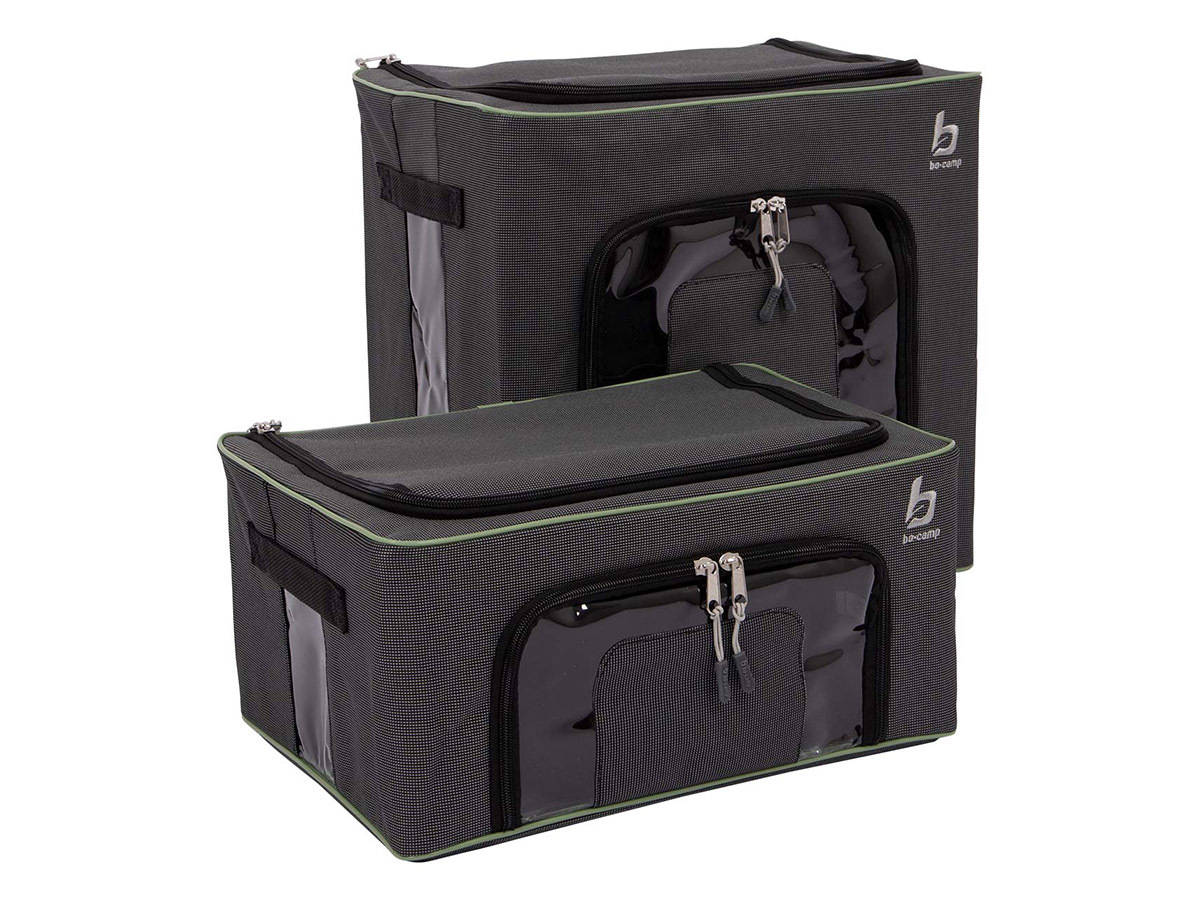 Bo-Camp cajas de almacenamiento plegables – set de 2
