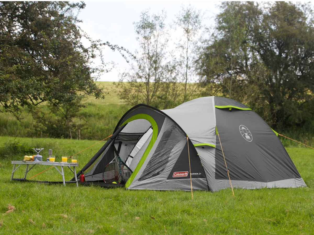 Coleman Darwin 2 Plus Grey tienda de campaña iglú - Obelink.es