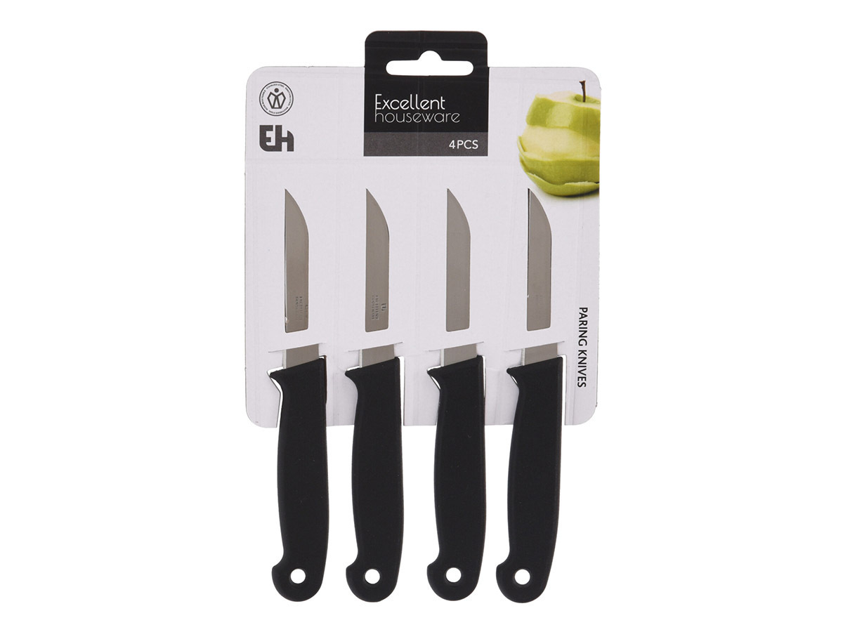 Excellent Houseware cuchillos para pelar – 4 unidades