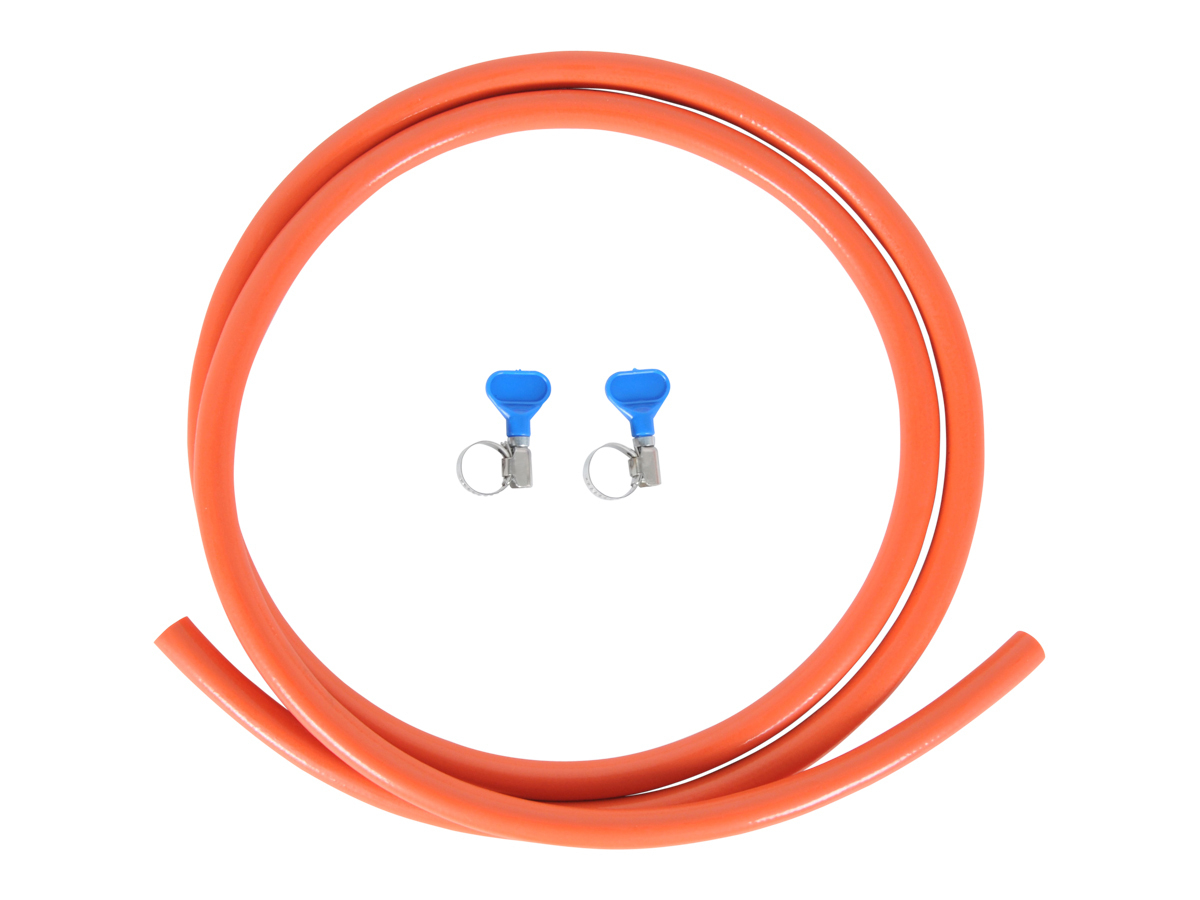 Obelink mangueras de gas con abrazaderas – 2 m