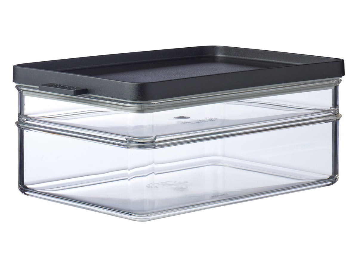 Mepal Omnia caja para fiambres y queso – Black