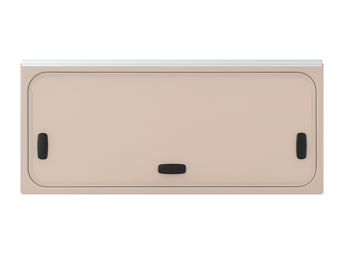 NRF ventana abatible doble cristal 90 x 60 – color bronce
