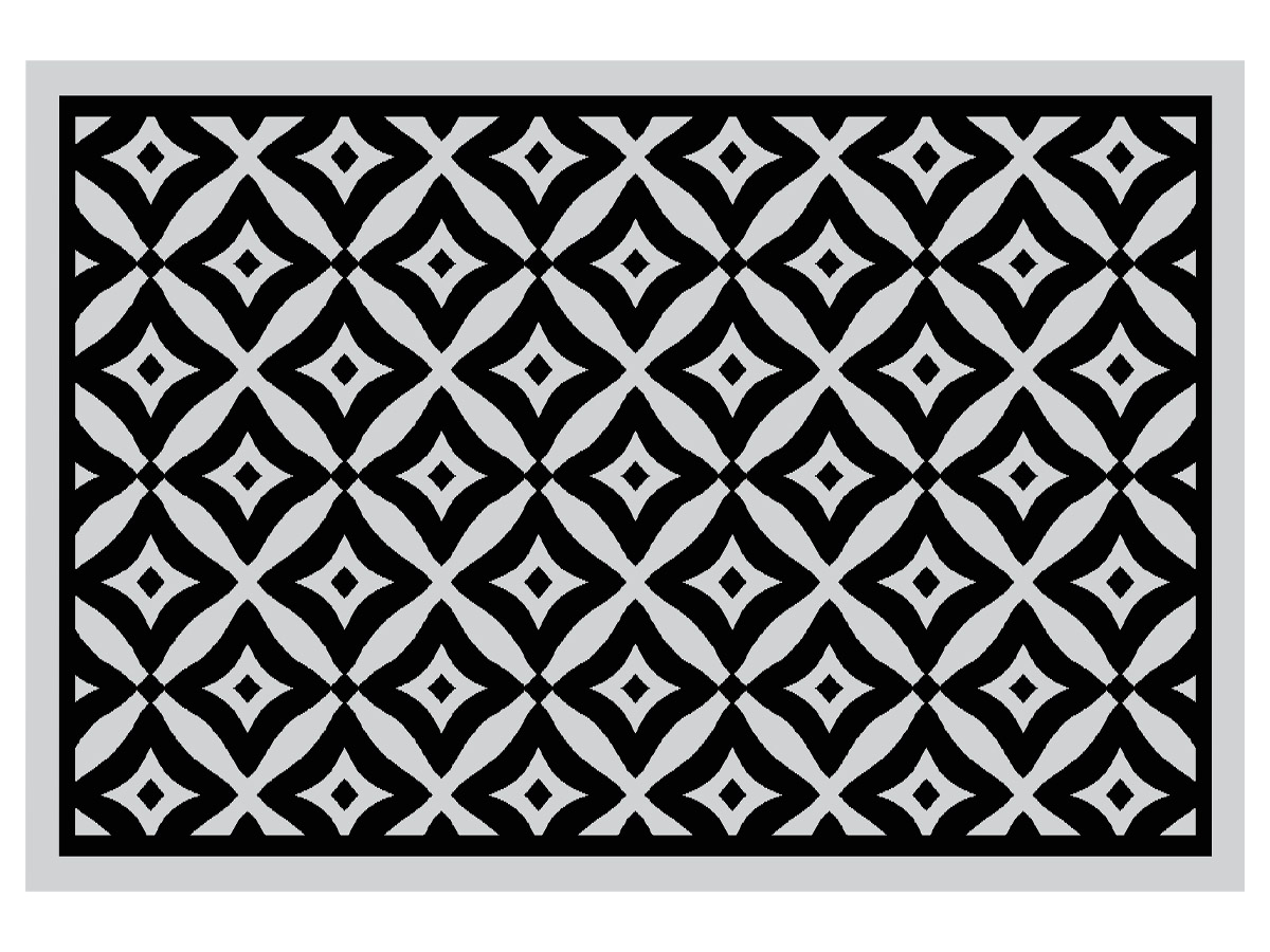 Obelink Patio Mat Cube alfombra para tienda de 440 x 290 cm