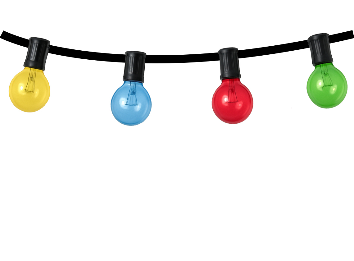 Pro Garden guirnalda de luces solares – Multi Colour