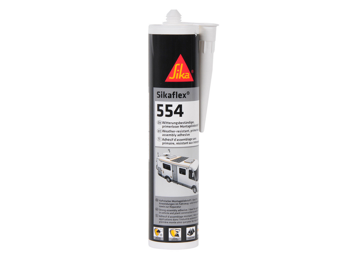 Sikaflex 554 kit de montaje – White