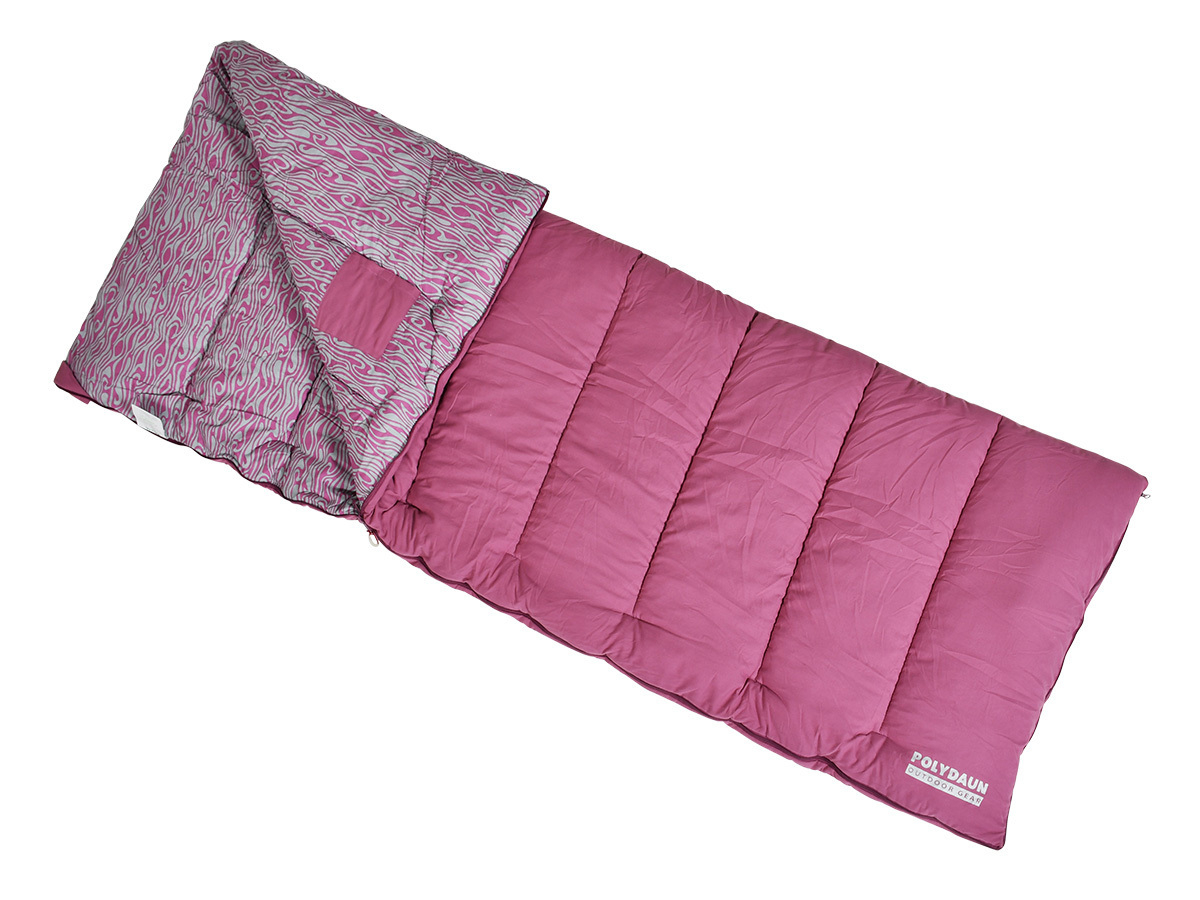 Polydaun Beach House saco de dormir – Red Damson