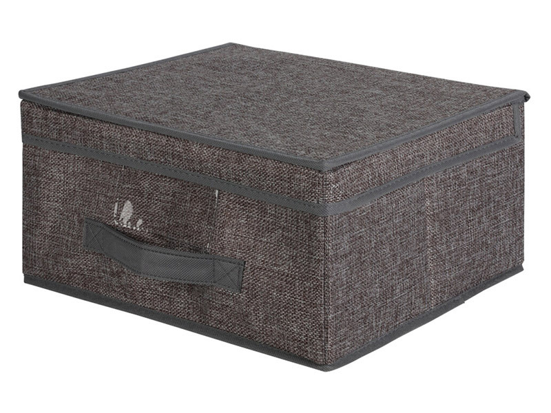 Storage Solutions caja de almacenamiento con tapa – 30 x 28 x 16 cm