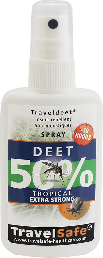 TravelSafe DEET 50% 2 botes