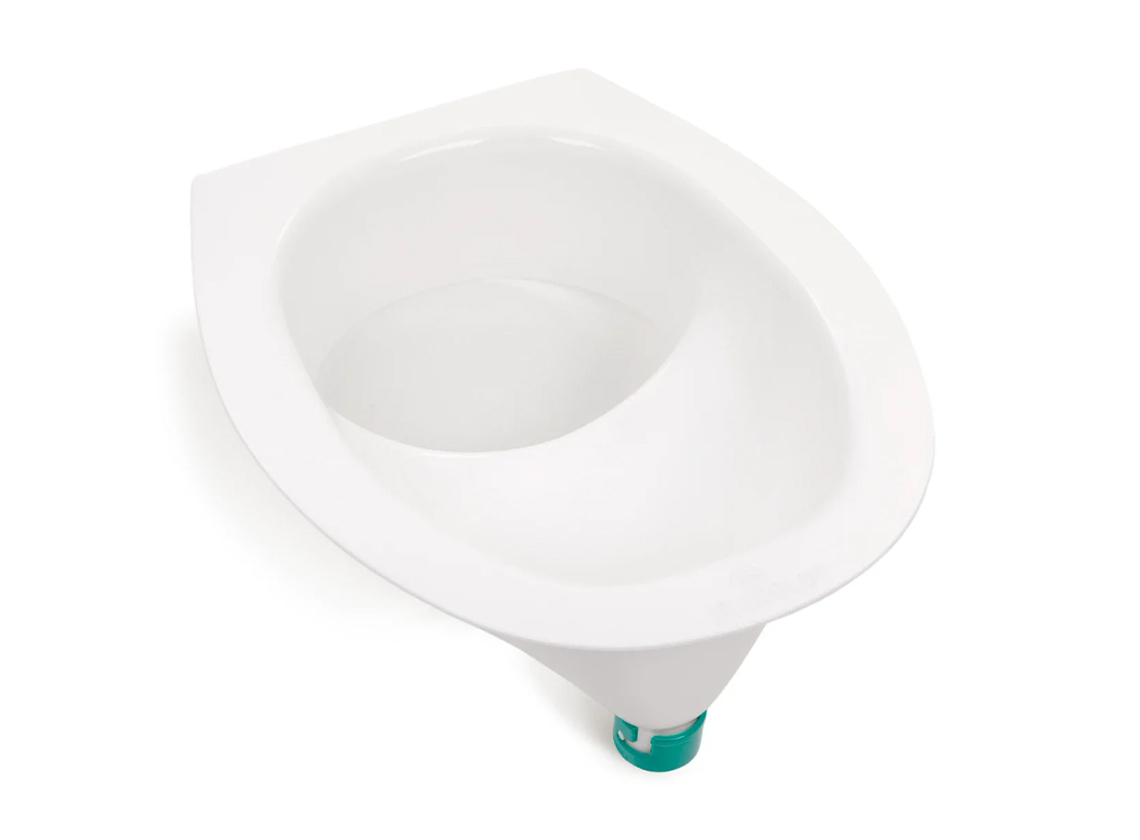 TROBOLO separador para baño seco – blanco