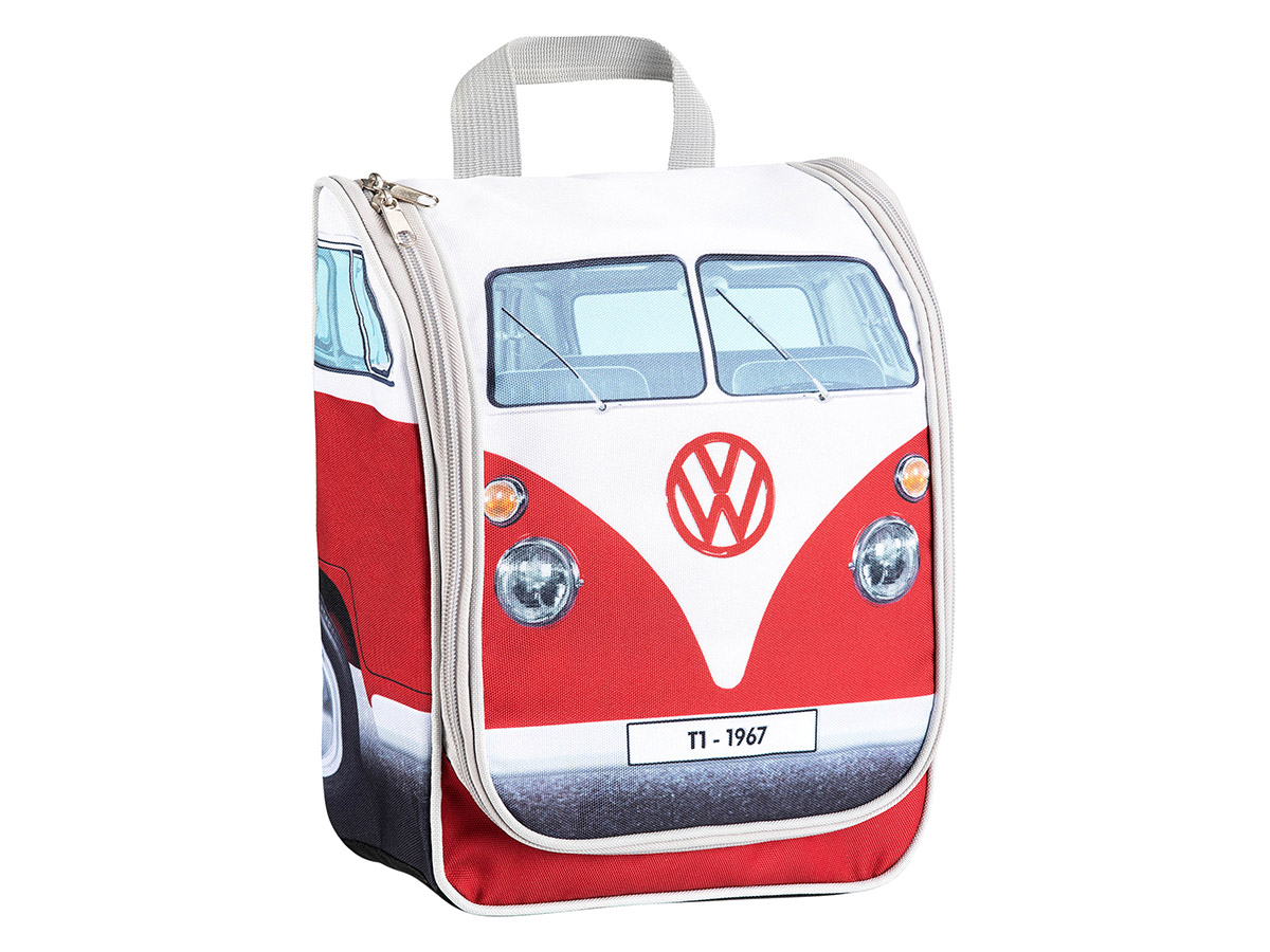 VW hangende neceser colgante de viaje – Red